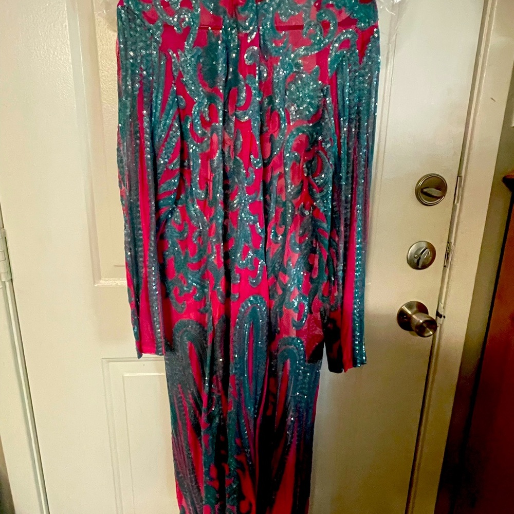 Sequin kimono/duster Size Medium